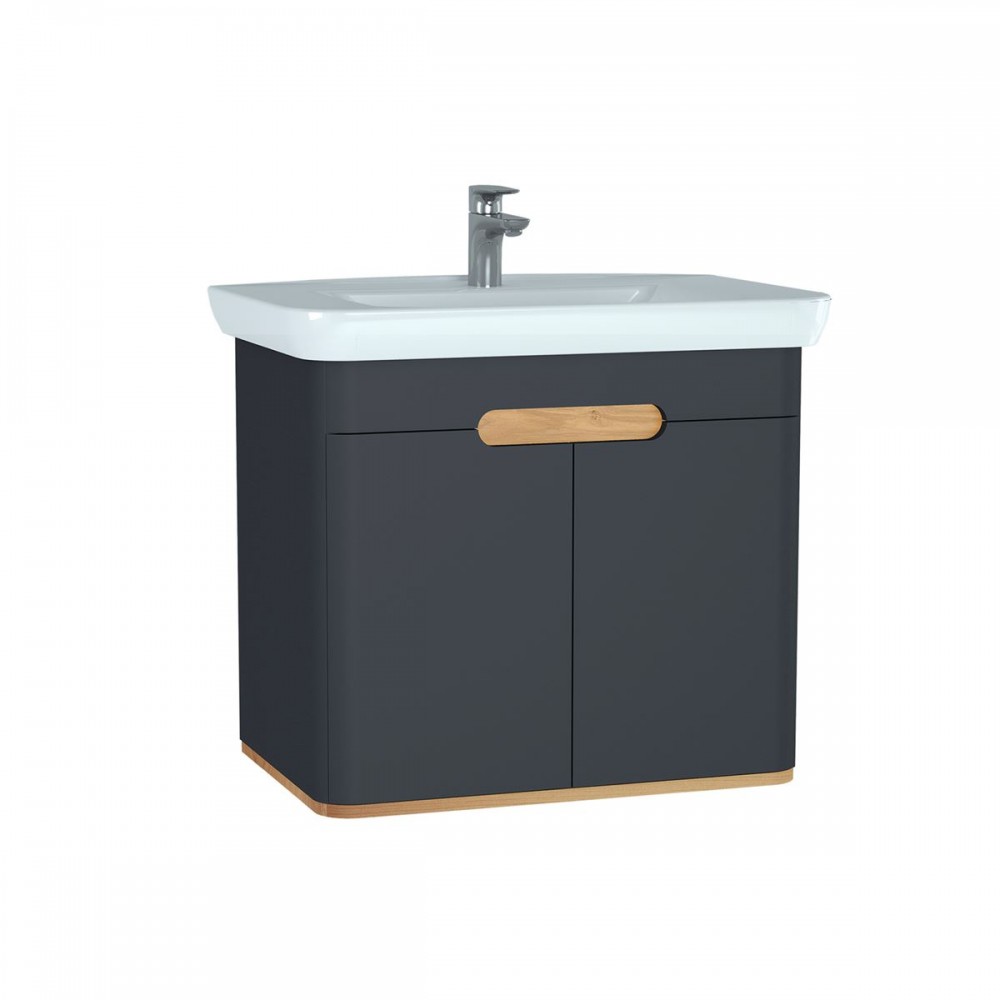 Vitra Lavabo dolabı, kapaklı, 80 cm